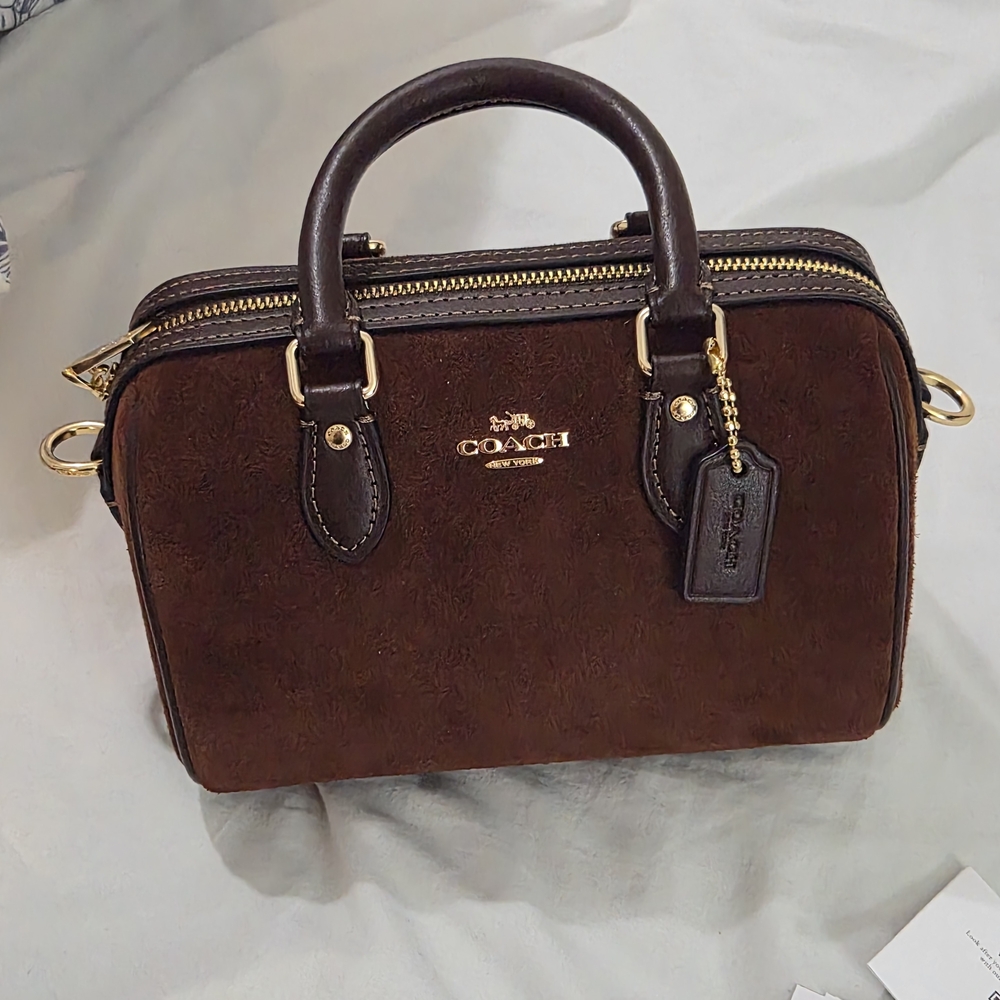 Coach Mini Suede Rowan